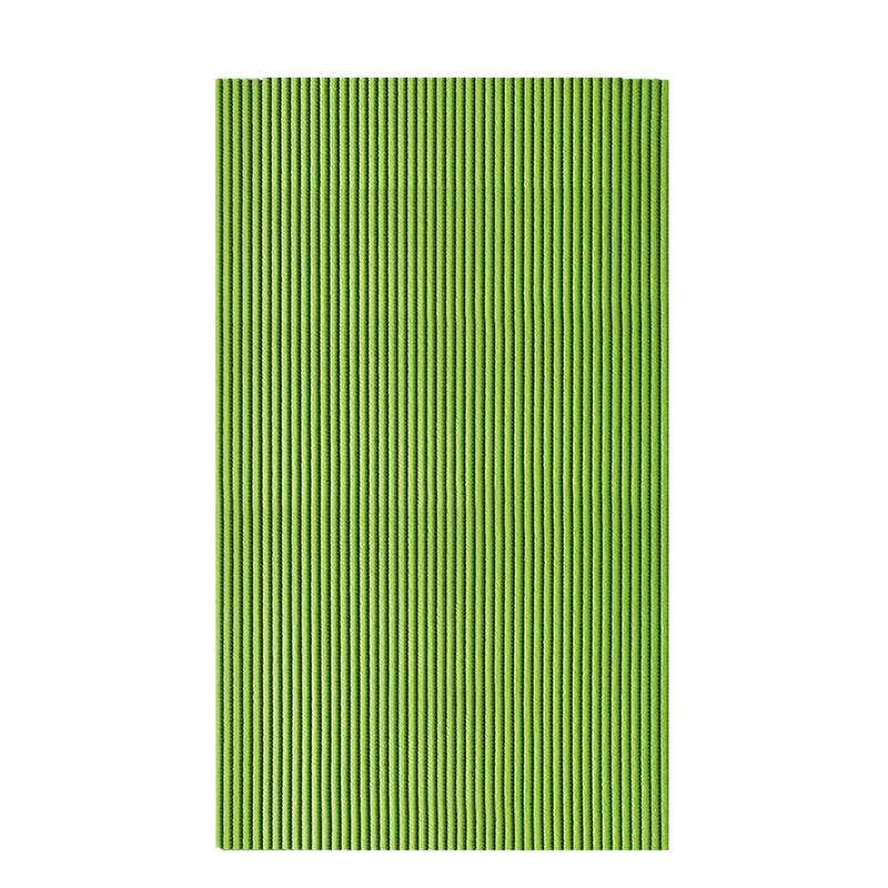 Dundee Deco Plain Bathroom Mat 31" x 26" Green Waterproof NonSlip Quick Dry Rug Bed Bath